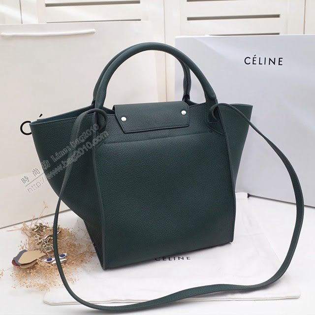 Celine女包 賽琳平紋小牛皮手袋 Céline big bag Celine手提肩背包 183313  slyd2130